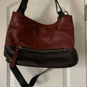 Leather Handbag.